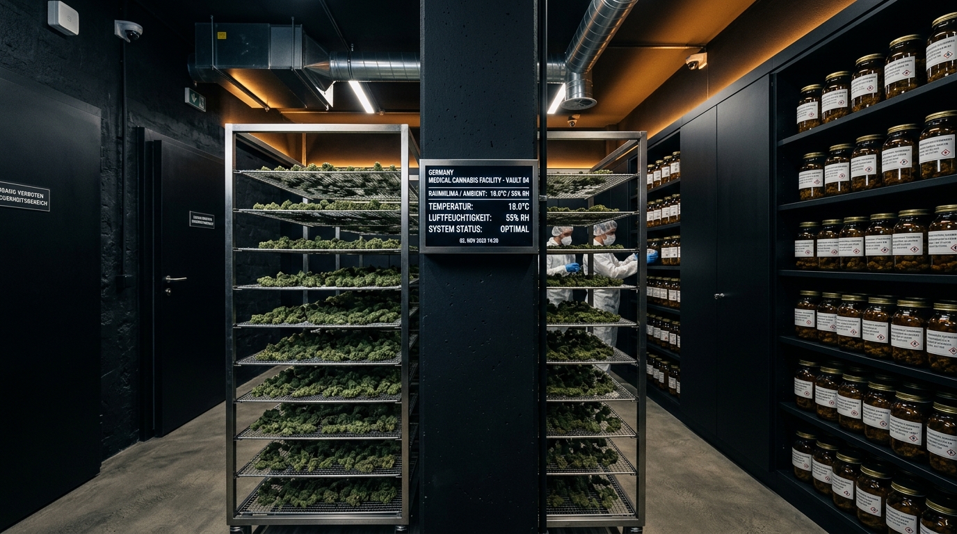 Kaltreifung & Terpenerhalt Vault